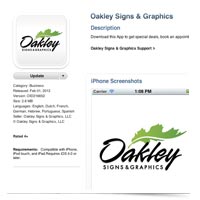 oakley real estate signs